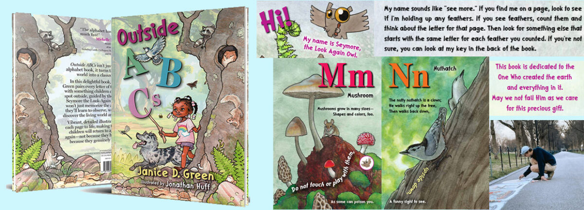 Outside ABCs by Janice D. Green, ill by Jonathan Huff
